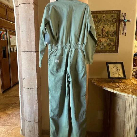 NWT Lee coveralls size S in mercantile green - Picture 3 of 9